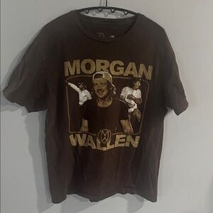 Morgan Wallen Brown Graphic Tee Medium
